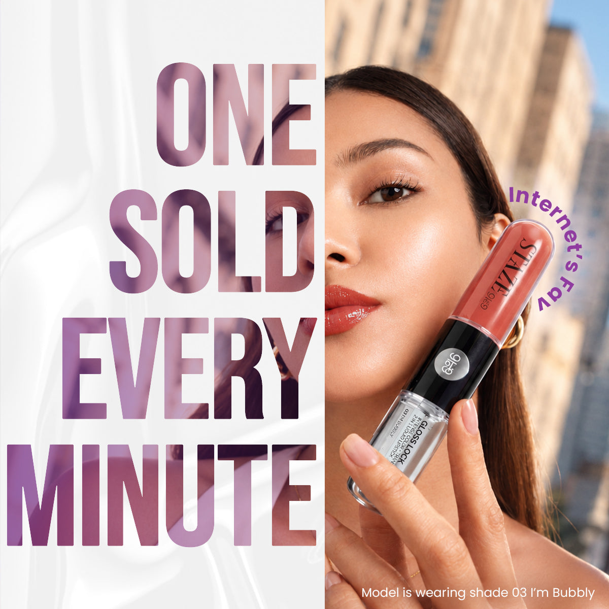 Staze Gloss Lock 2-in-1 Liquid Lipstick