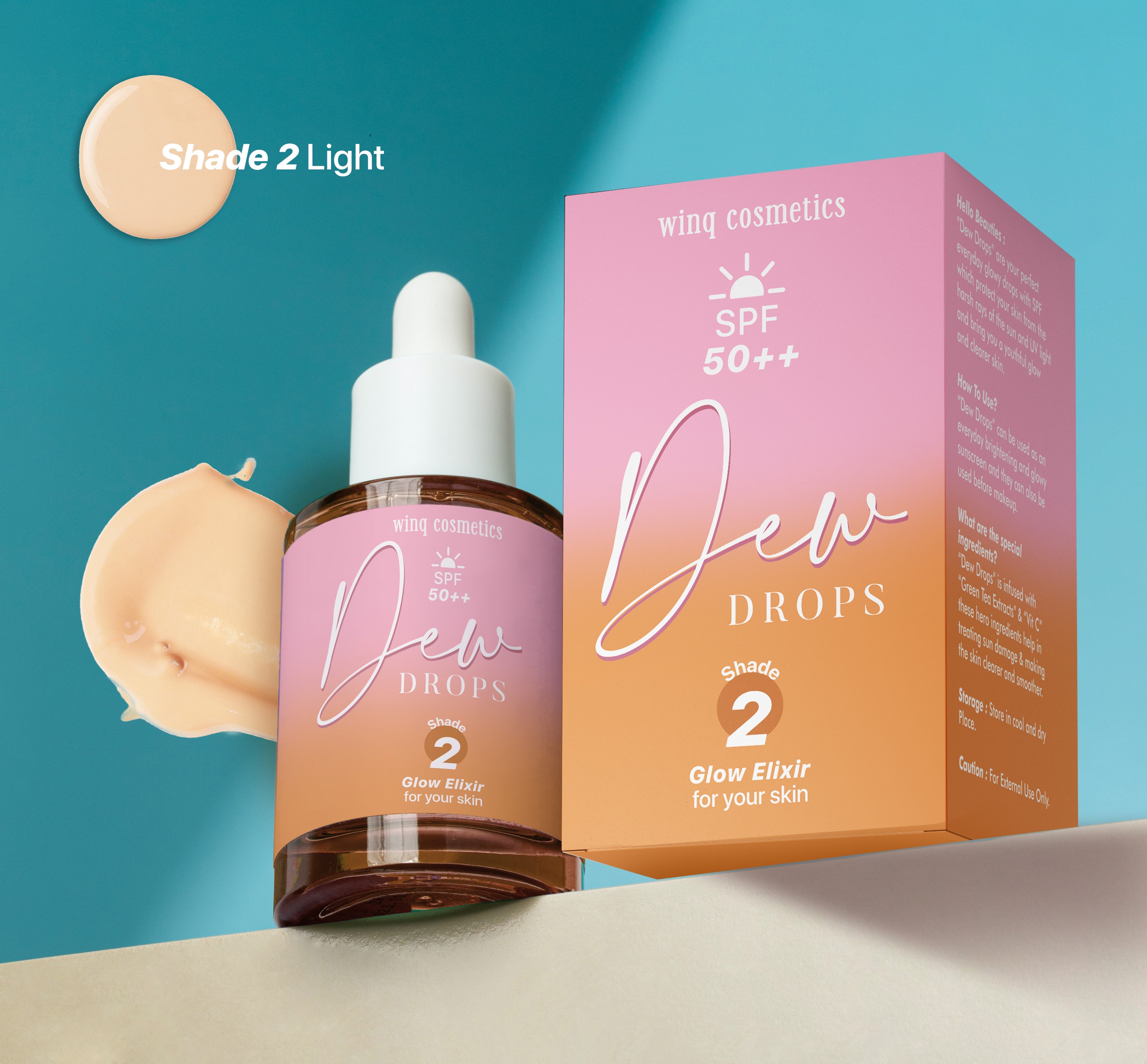 Winq Cosmetics Kriti DS x Dew Drops Shade (Light)