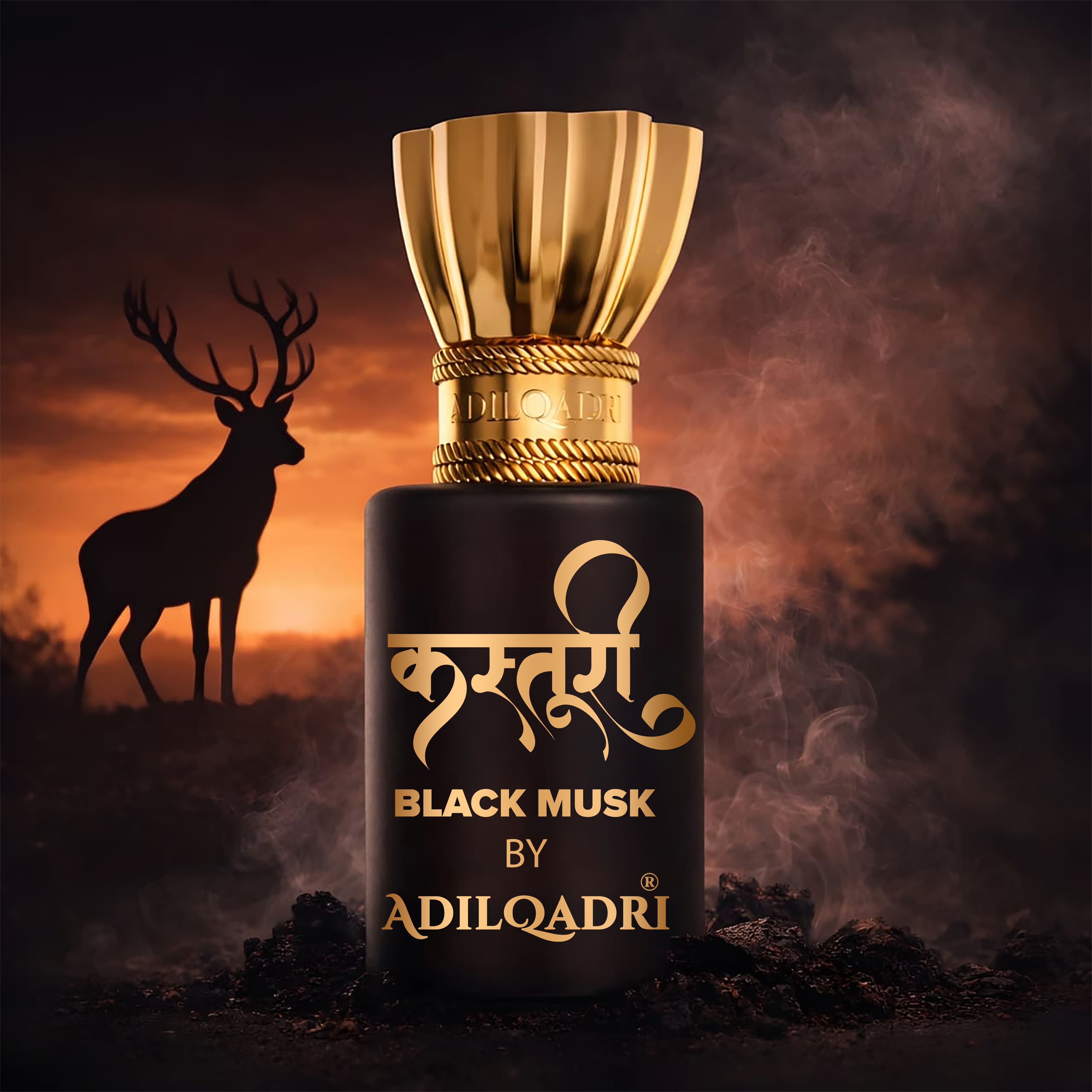 AdilQadri Kasturi Musk Attar Perfume 5.5 ML