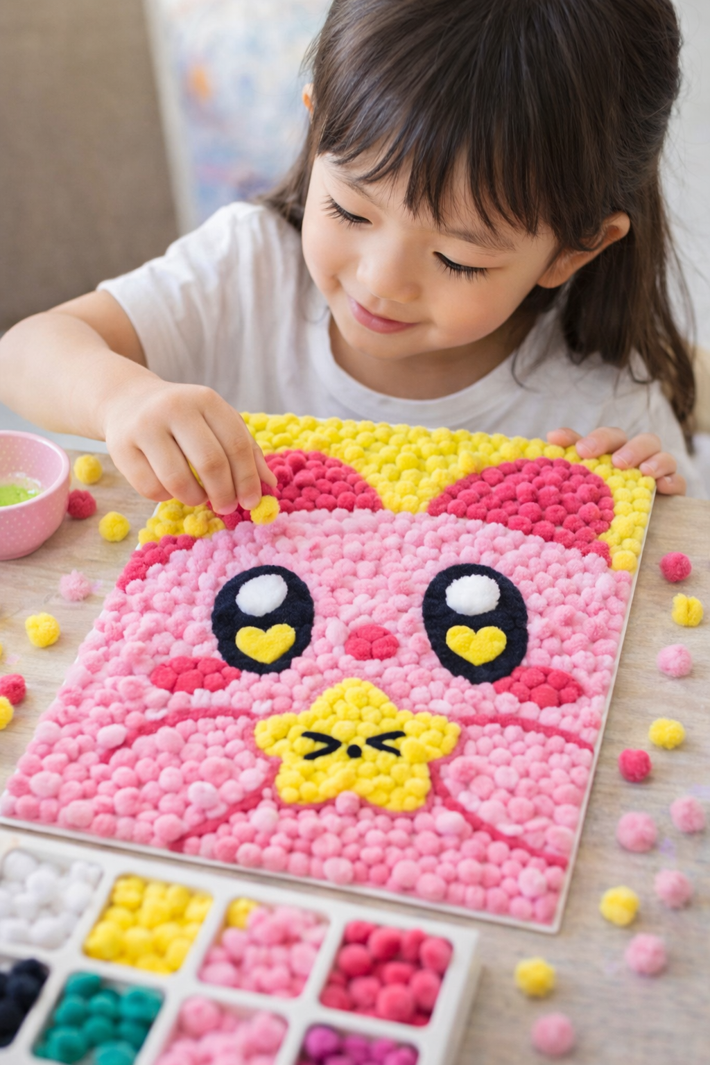 Dimorra Pom Pom Art Kit - Star