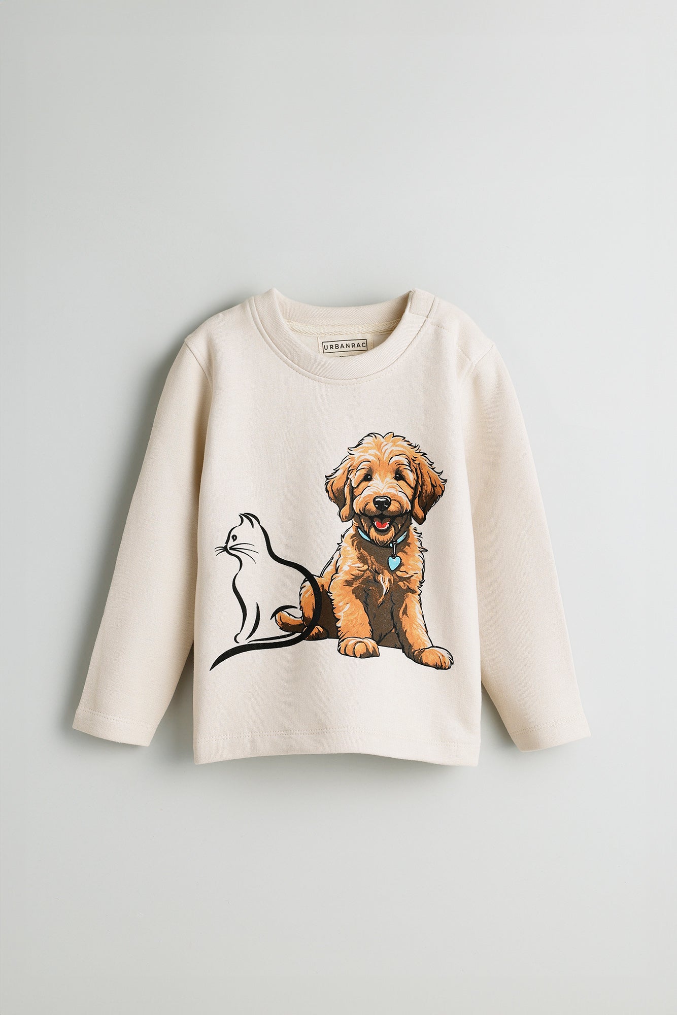 Urbanrac GOTS Certified Organic Cotton Sweatshirt - Dog & Cat - Kids