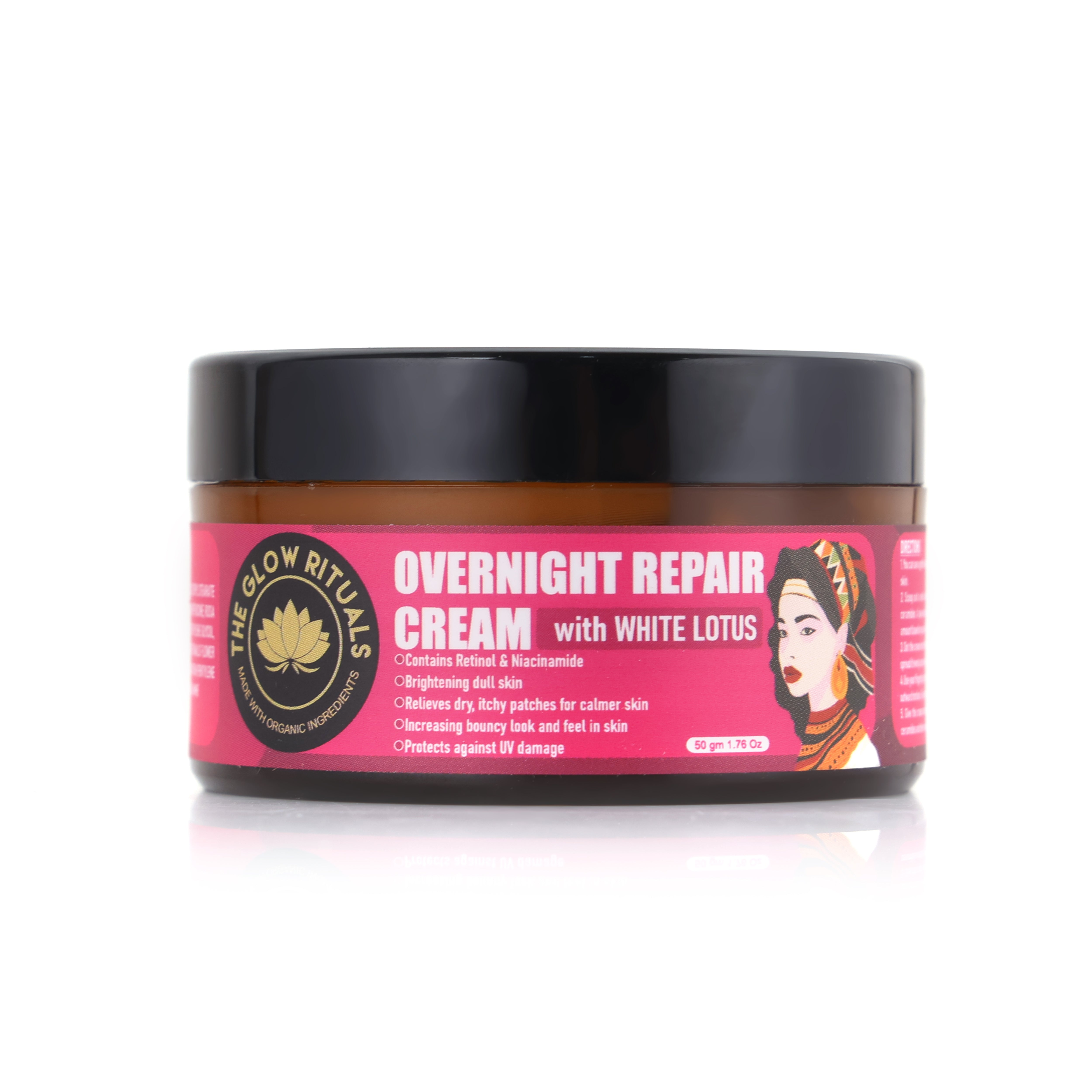 The glow rituals Overnight Repair Cream