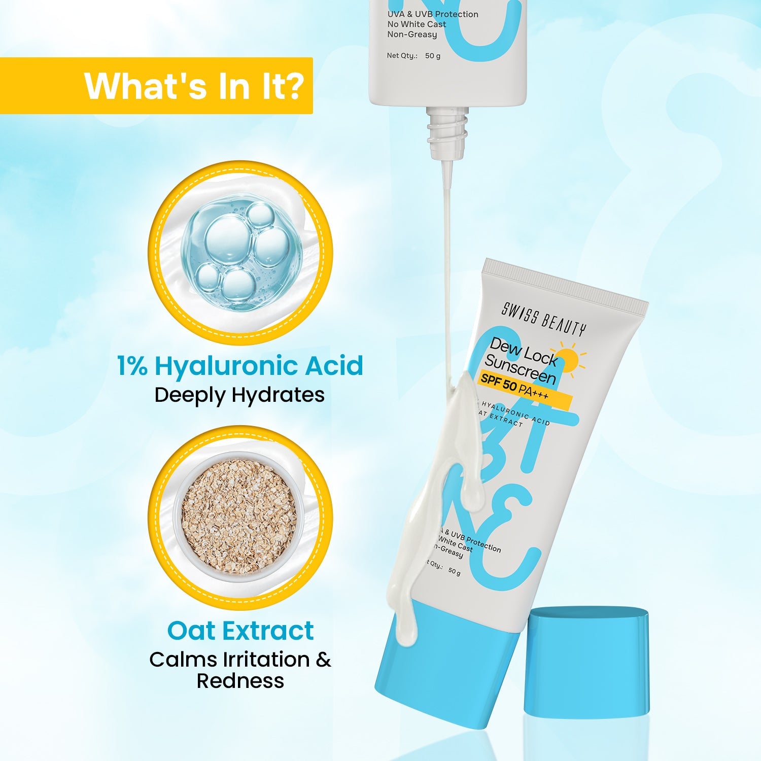 Swiss Beauty Care Dew Lock Sunscreen