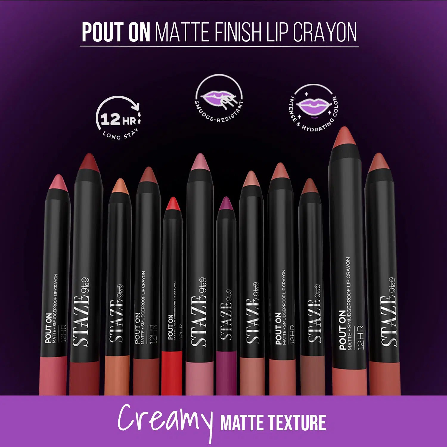 Staze The Pout On Lip Crayon