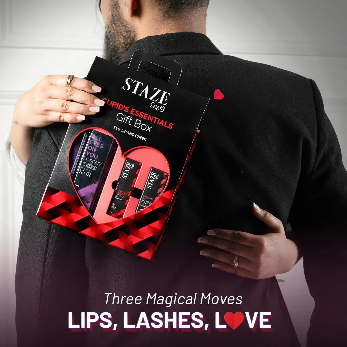 Staze Cupid’s Essentials Gift Box (Mascara + Crème De La Matte + Multipurpose Stick)