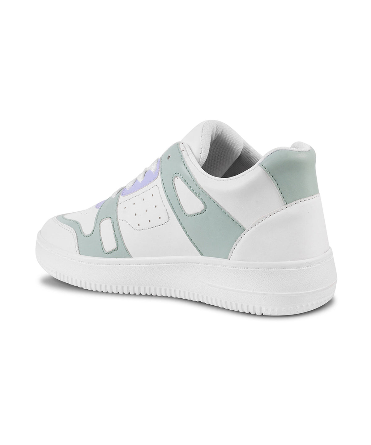 JM Looks Sneakers with Dual-Tone Pastel Panels & Cushioned Sole