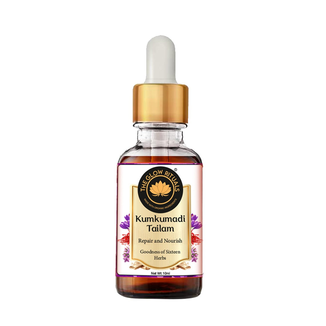 The glow rituals Kumkumadi Tailam -An Ayurvedic Preparation - 10ml