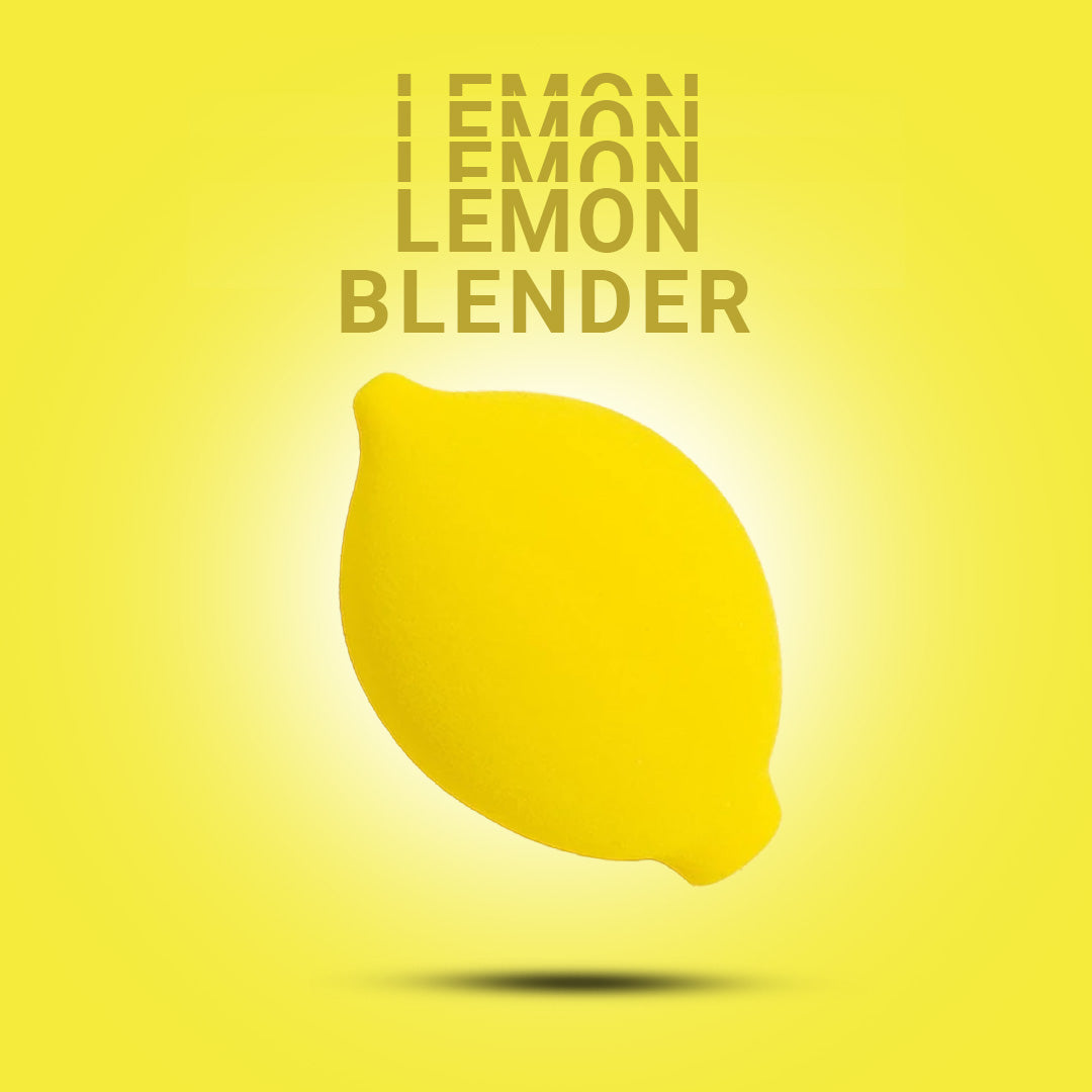 Cuffs N Lashes Makeup Blender/Sponge Fruit Series - Lemon