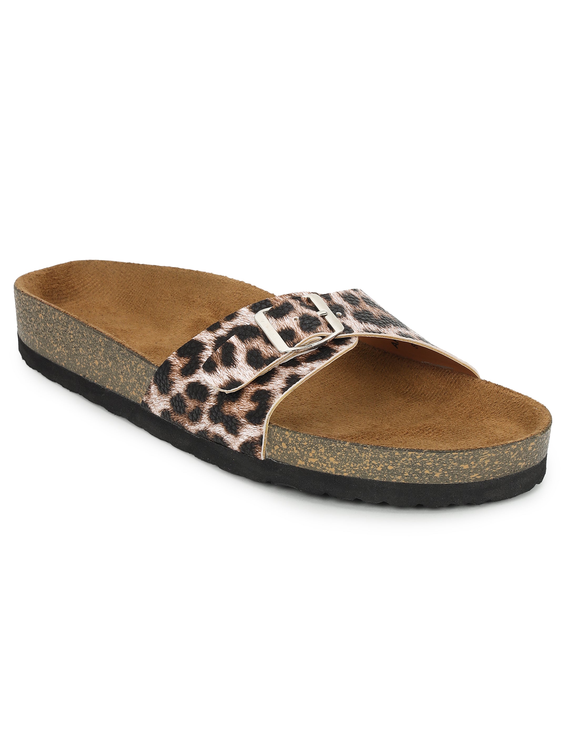 LYDC Leopard Print Sandals for Women - Camden