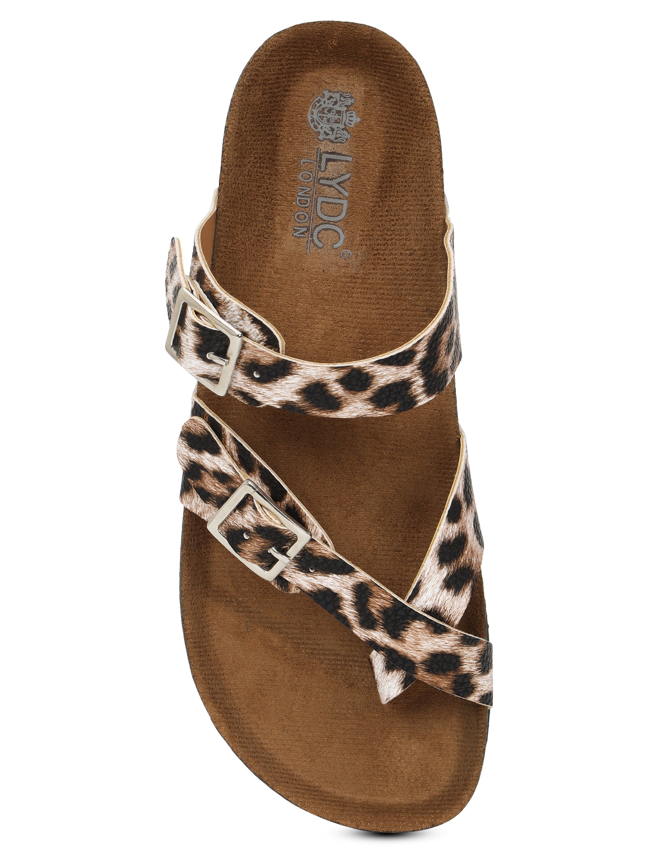 LYDC Leopard Print Sandals for Women - Soho - Leopard Print