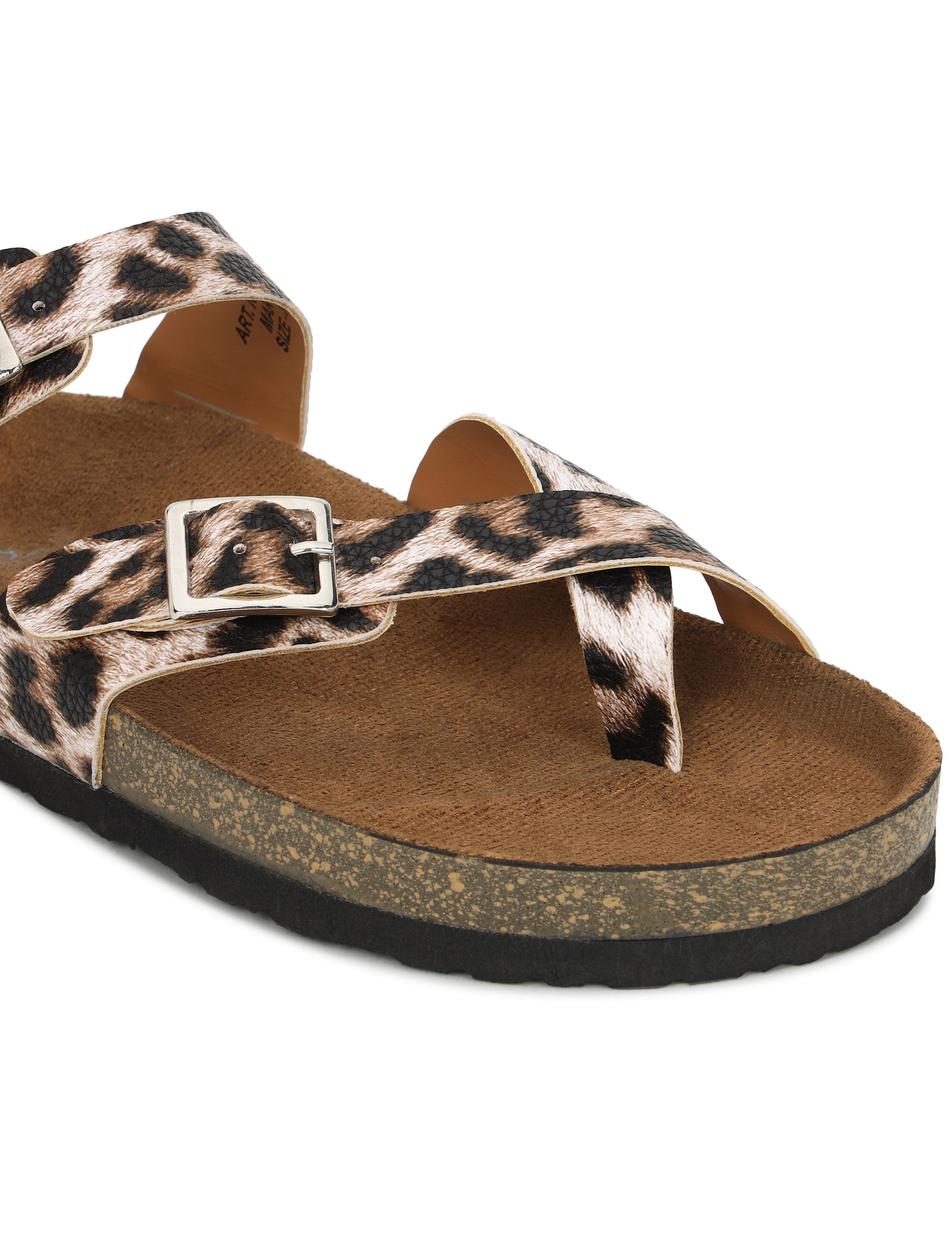 LYDC Leopard Print Sandals for Women - Soho - Leopard Print