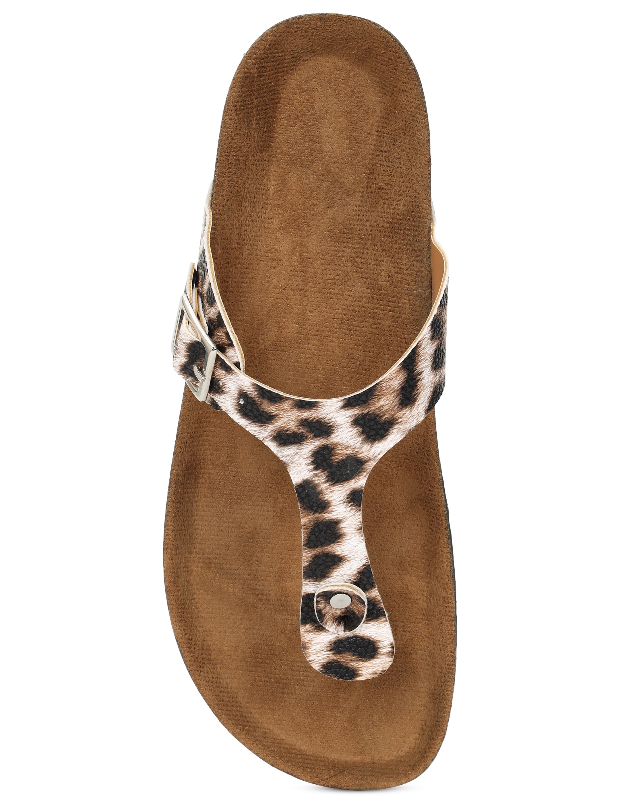 LYDC Leopard Print Sandals for Women - Regent