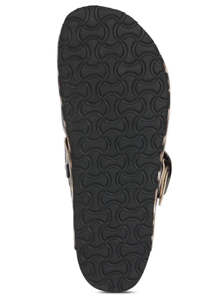 LYDC Brixton Leopard Print Clogs Sandals for Women - Leopard Print
