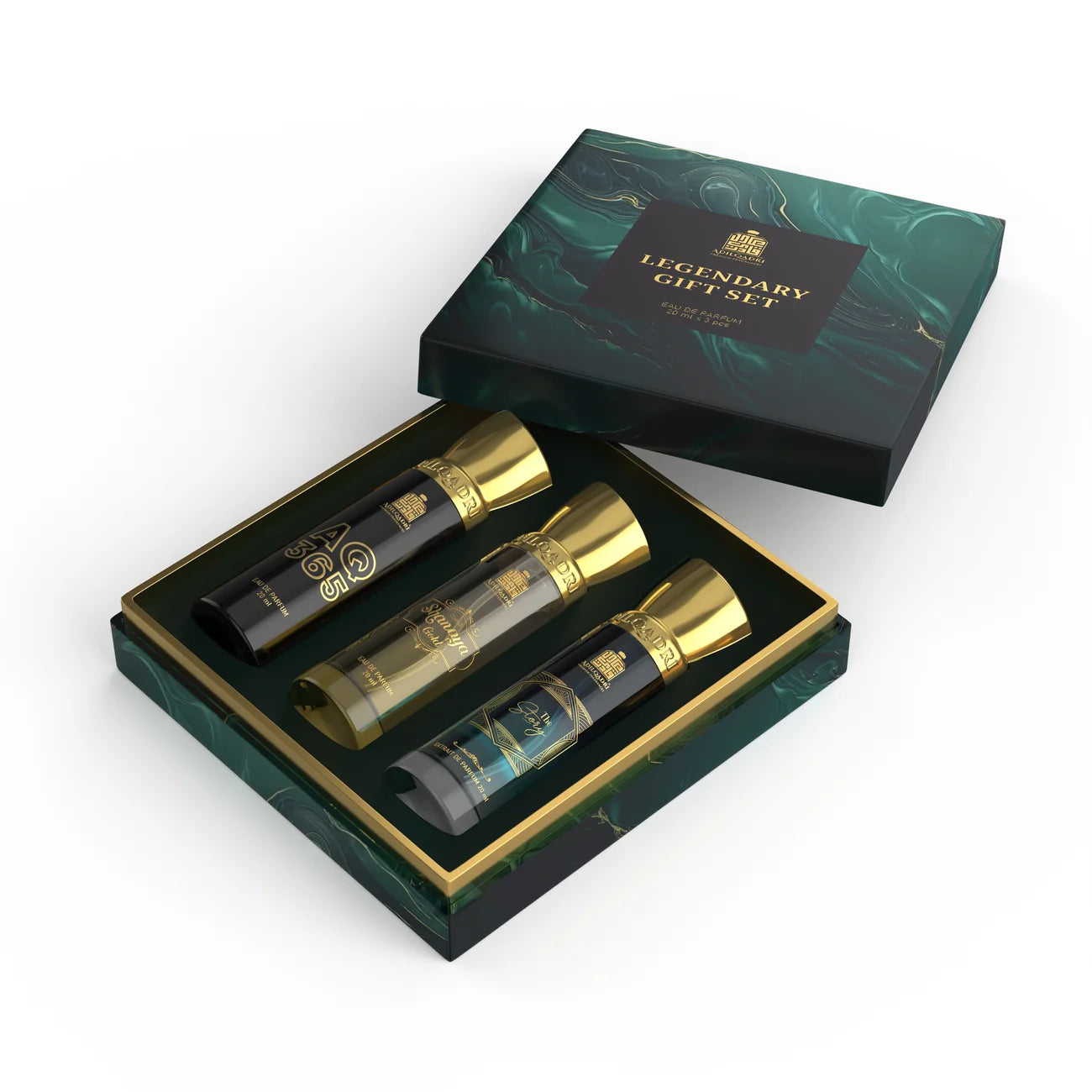 AdilQadri Legendary Gift Set 3 Pcs Set of Premium Perfume Spray