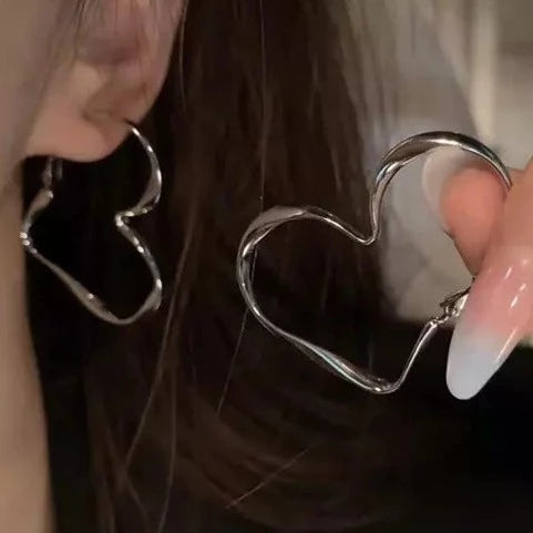 Salty Lovelit Silver Hoops