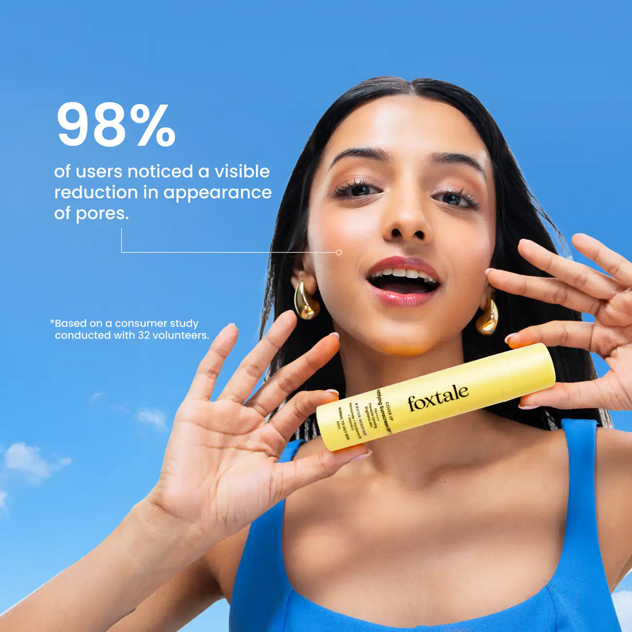 Foxtale SPF 70 Matte Finish Sunscreen for Oily Skin