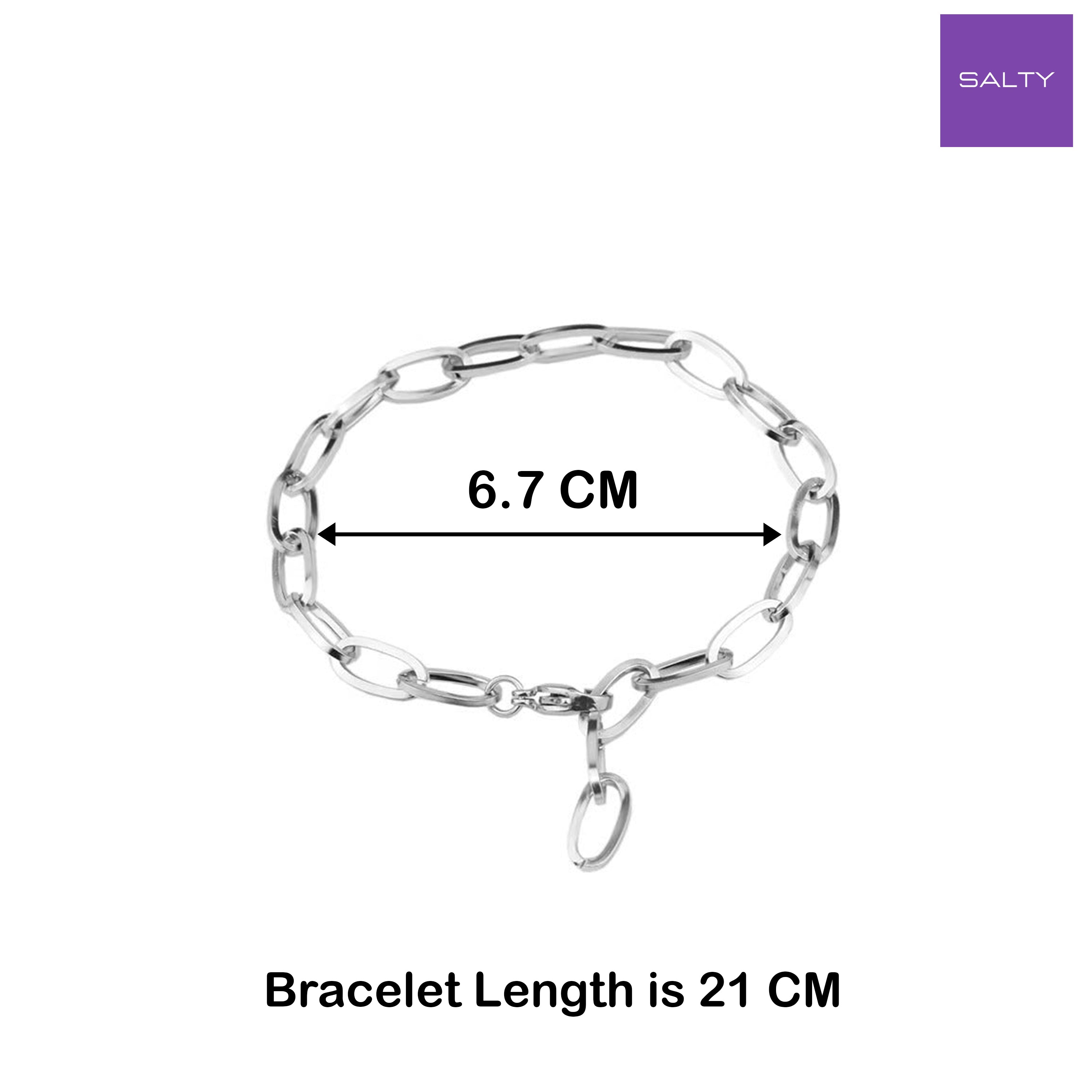Salty Rice Link Chain Bracelet