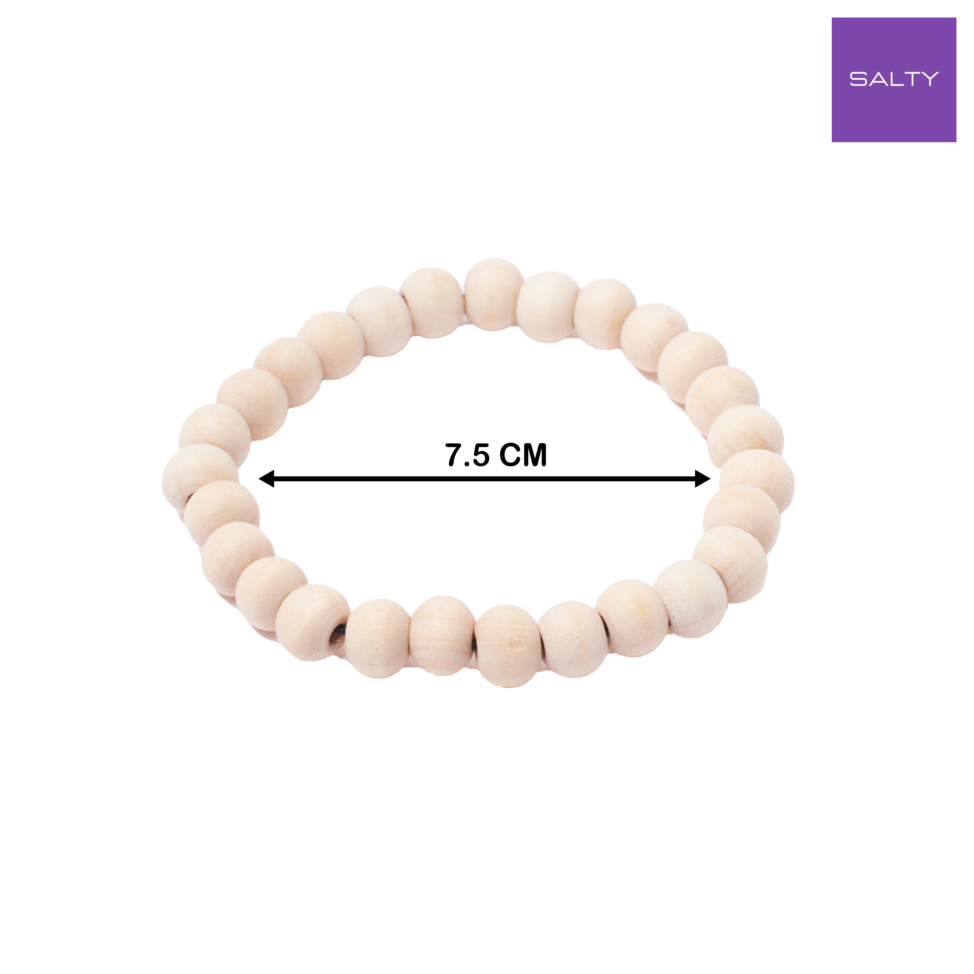 Salty December Calm Beaded Band