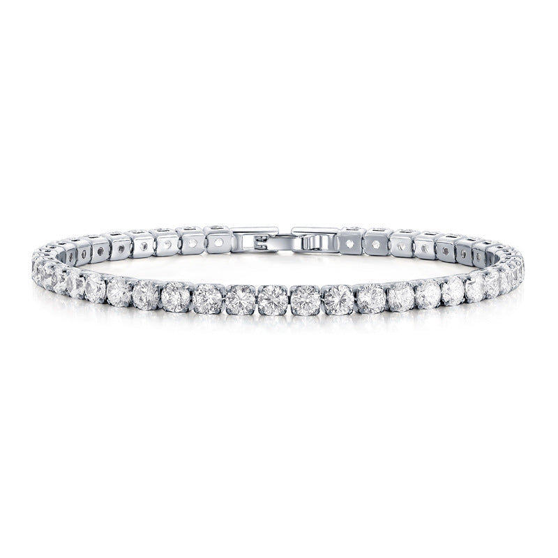 Salty Radiance Tennis Bracelet - Silver