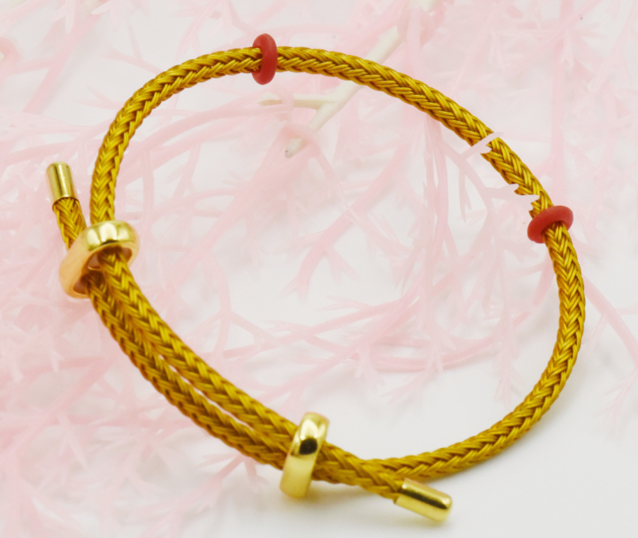 Salty Adjustable Braided Wire Bracelet