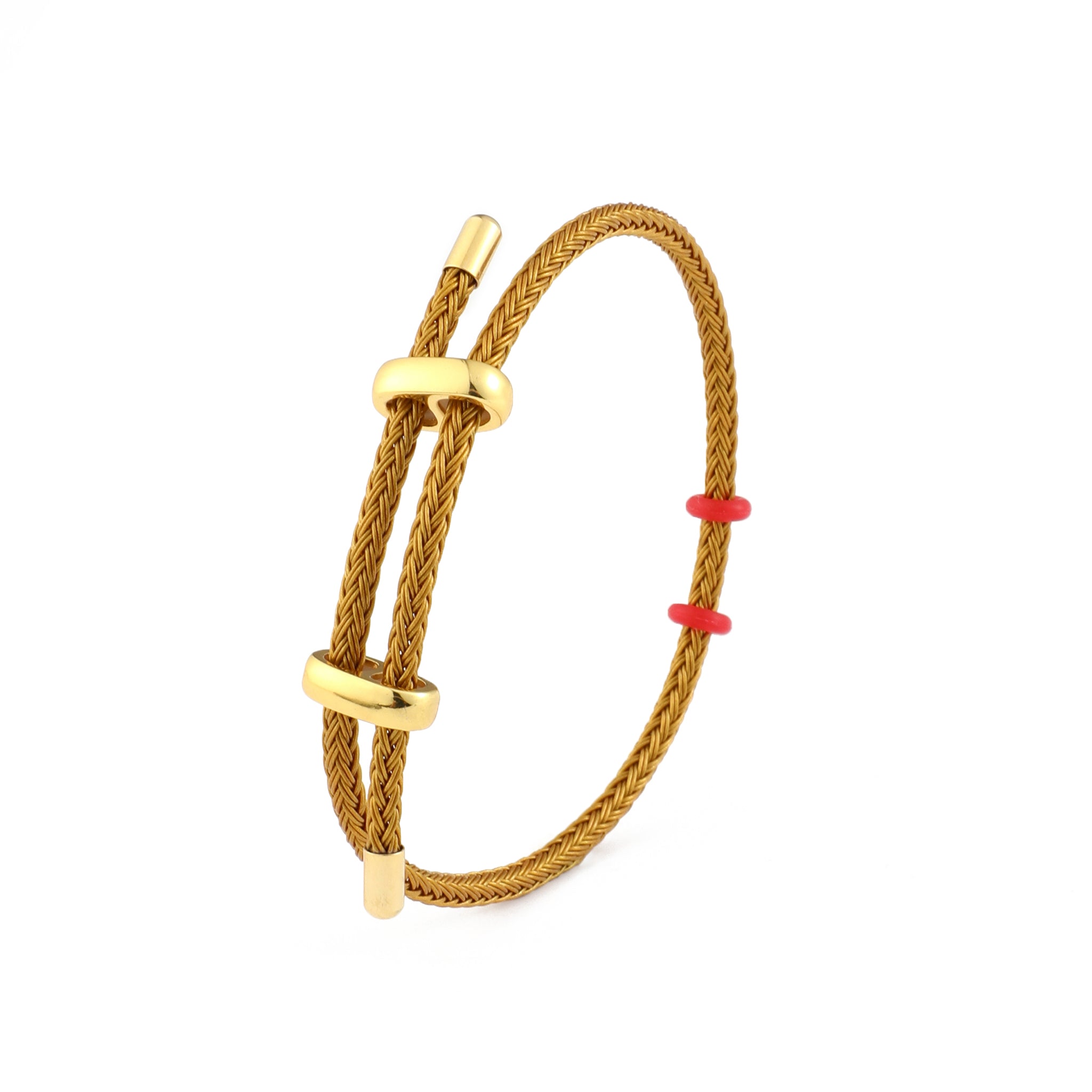 Salty Adjustable Braided Wire Bracelet