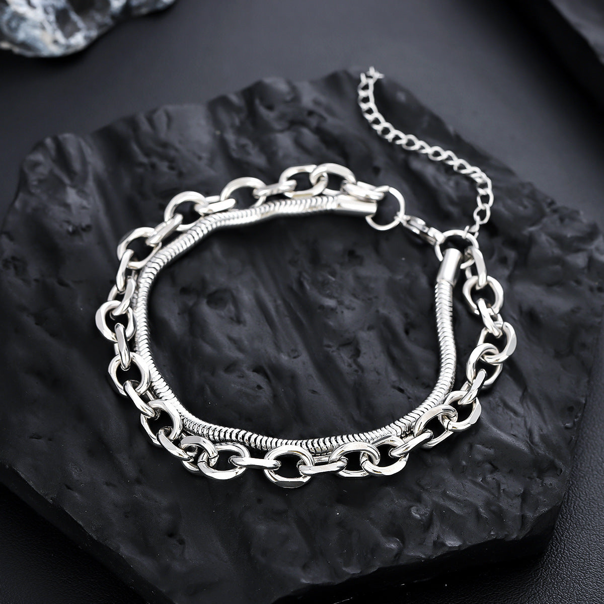 Salty Serpent Orbit Duo Bracelet