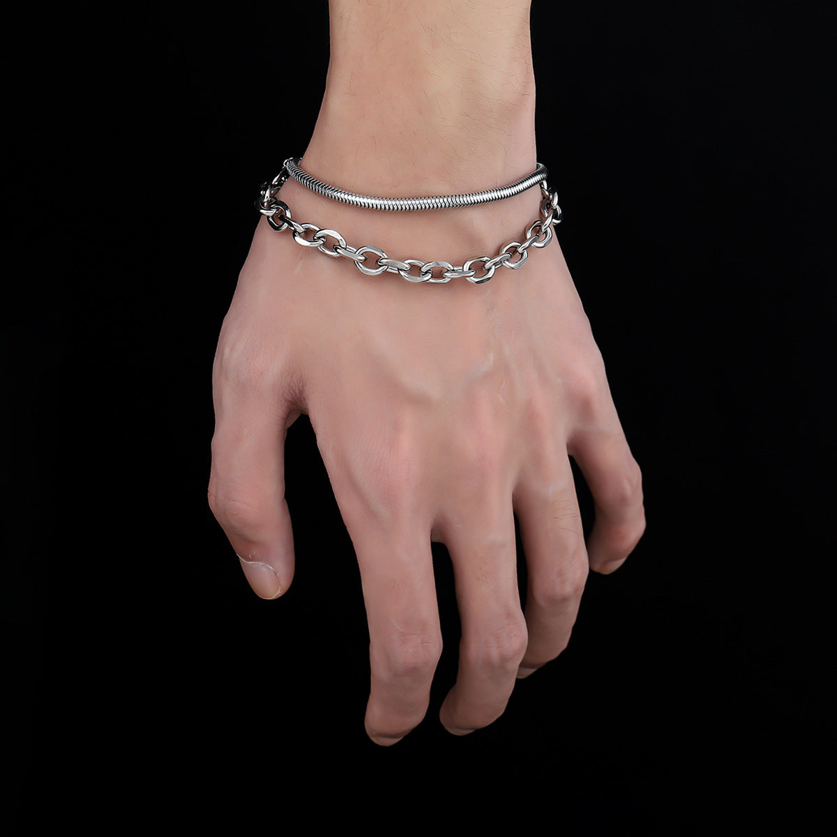 Salty Serpent Orbit Duo Bracelet