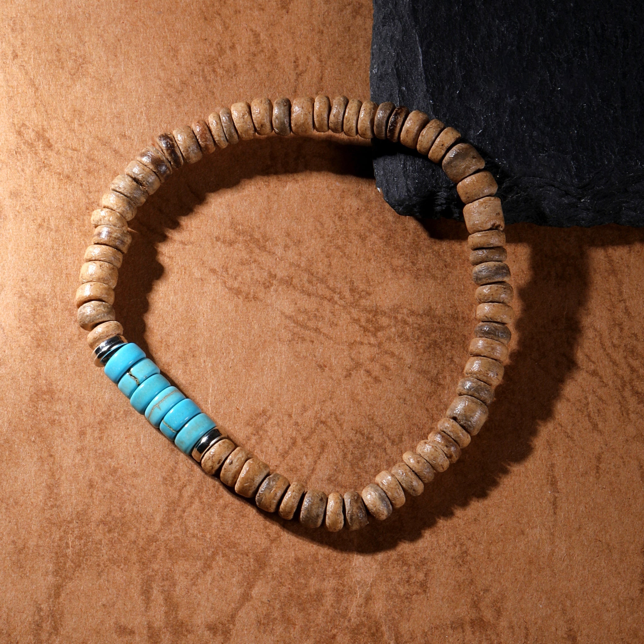 Salty Tide Beaded Horizon Bracelet