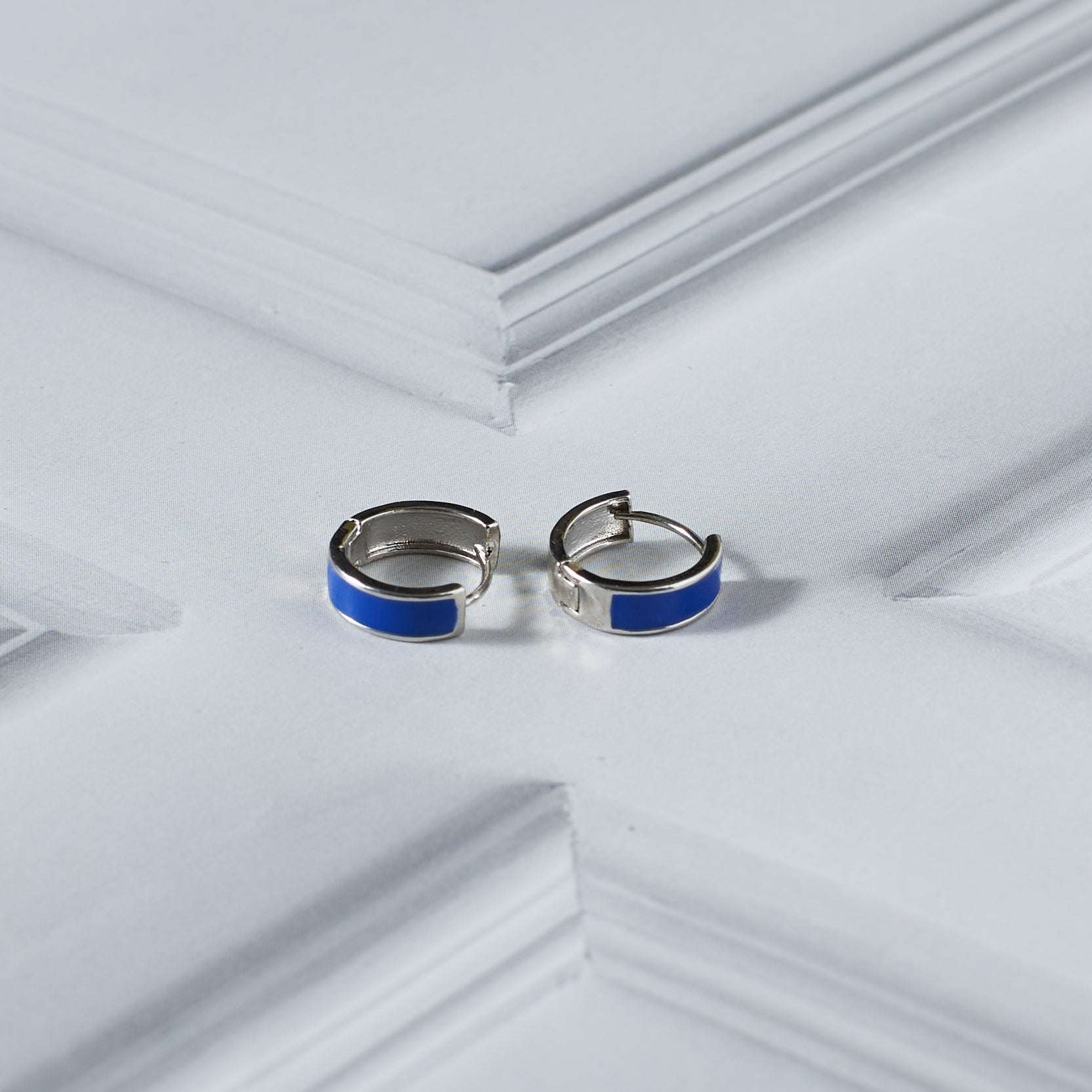 Salty Contemporary Blue Hoop