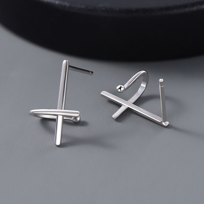 Salty Glitzglide Silver Stud