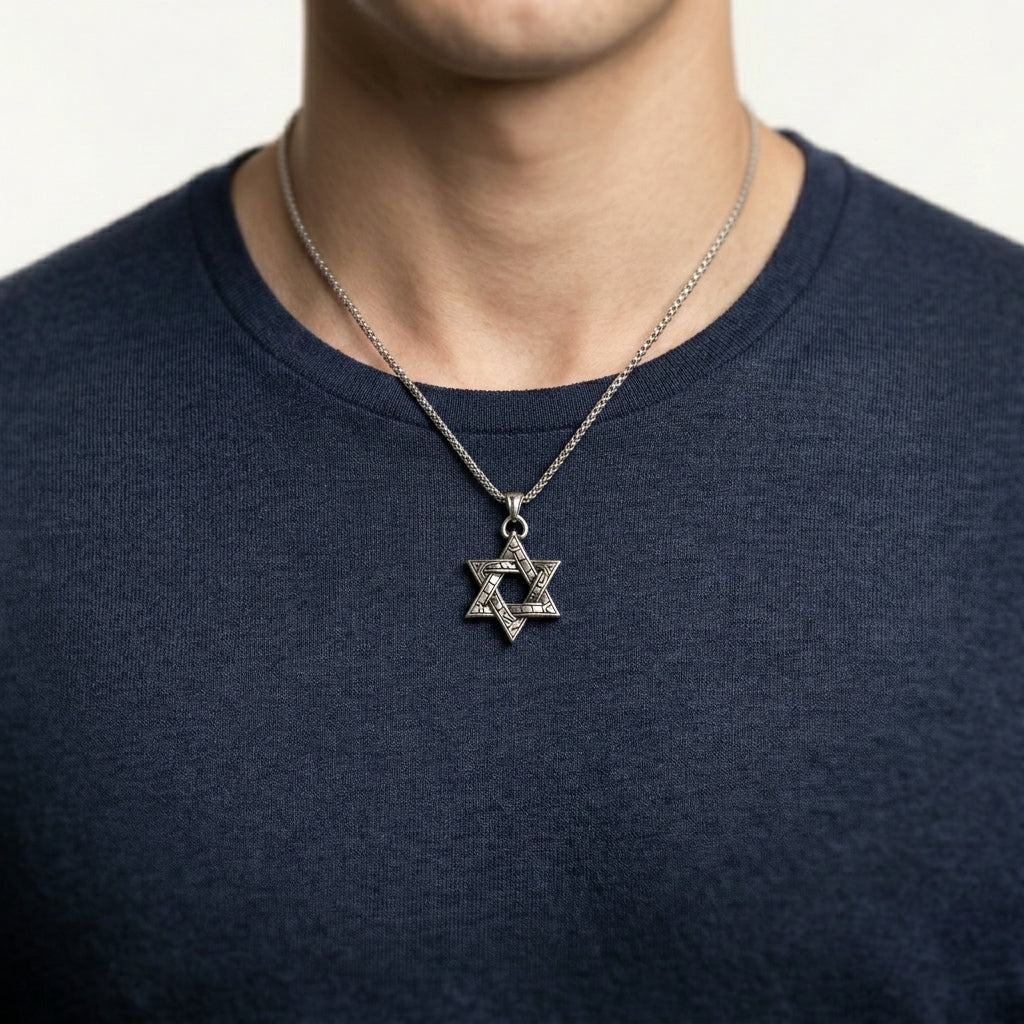 Salty Scosha Star Silver Pendant