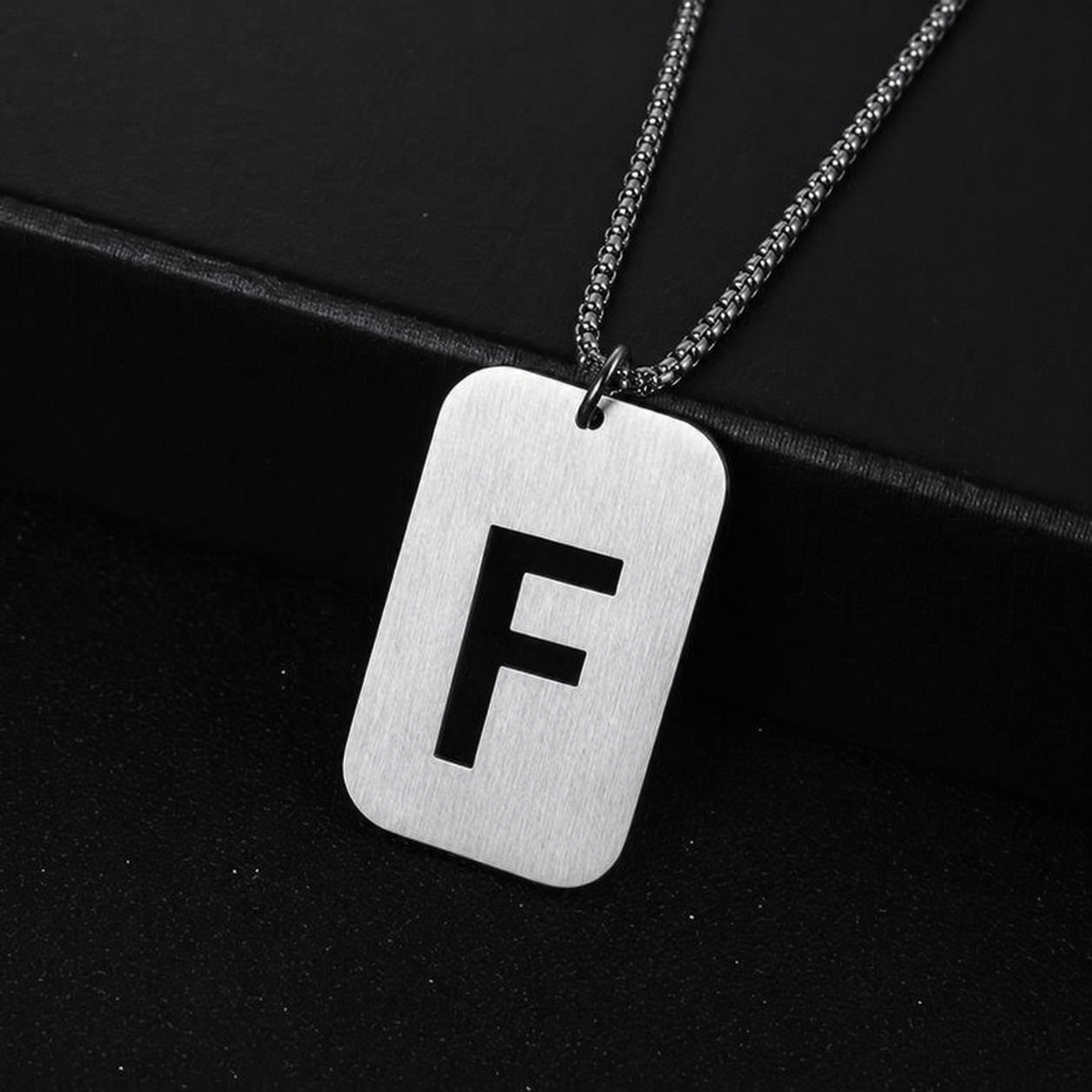Salty Dainty Alphabet Pendants