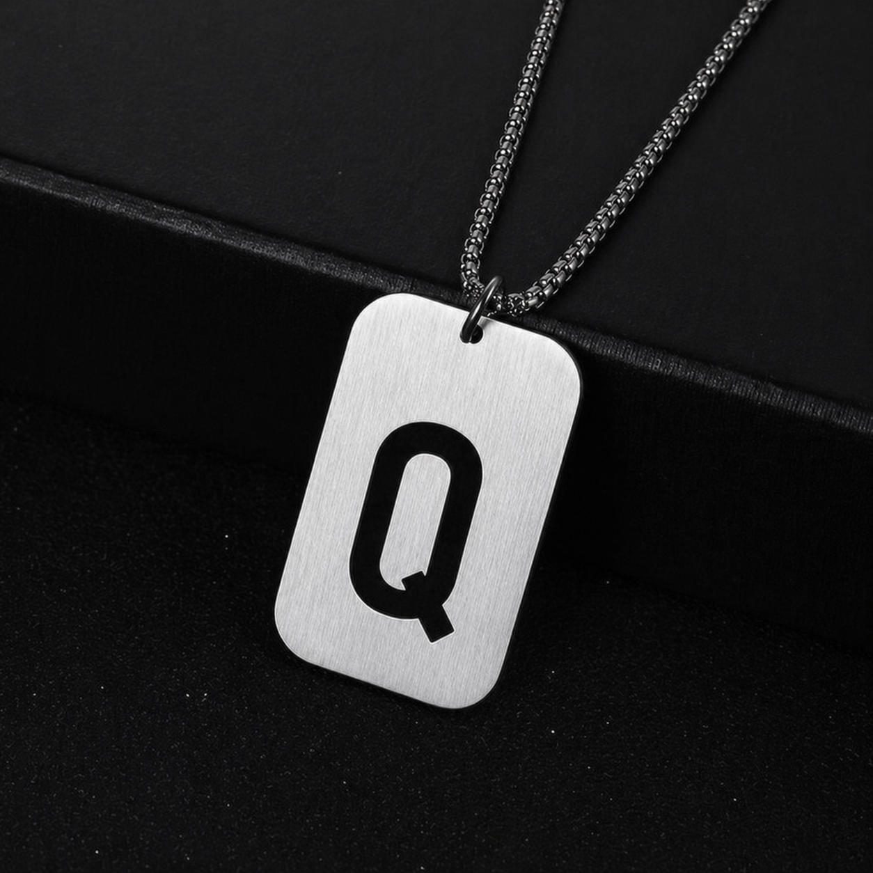 Salty Dainty Alphabet Pendants