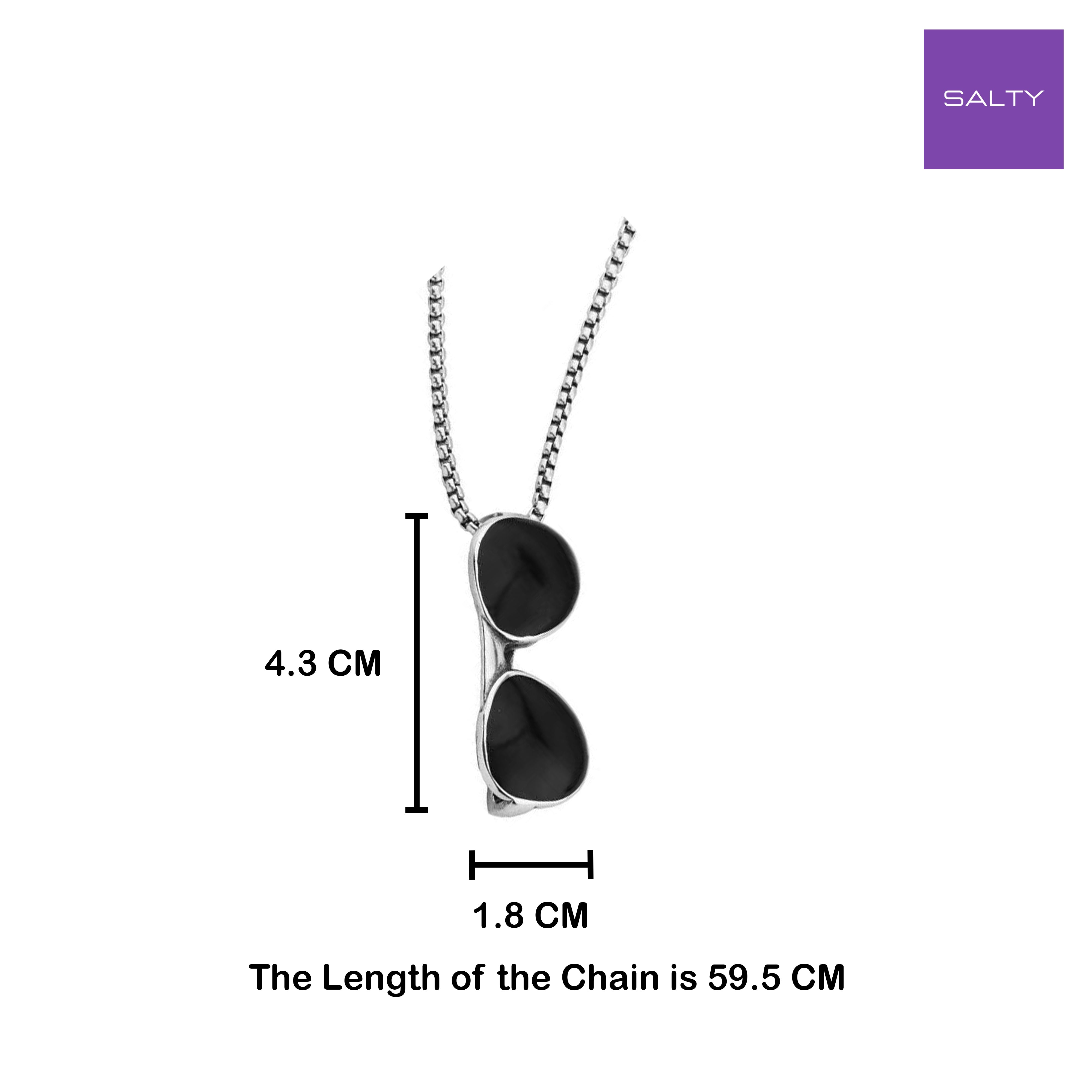 Salty Sunglasses Cool Pendant