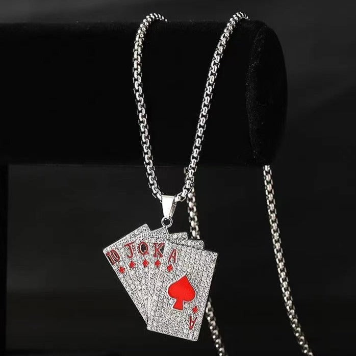 Salty Red Pip Cards Chain
