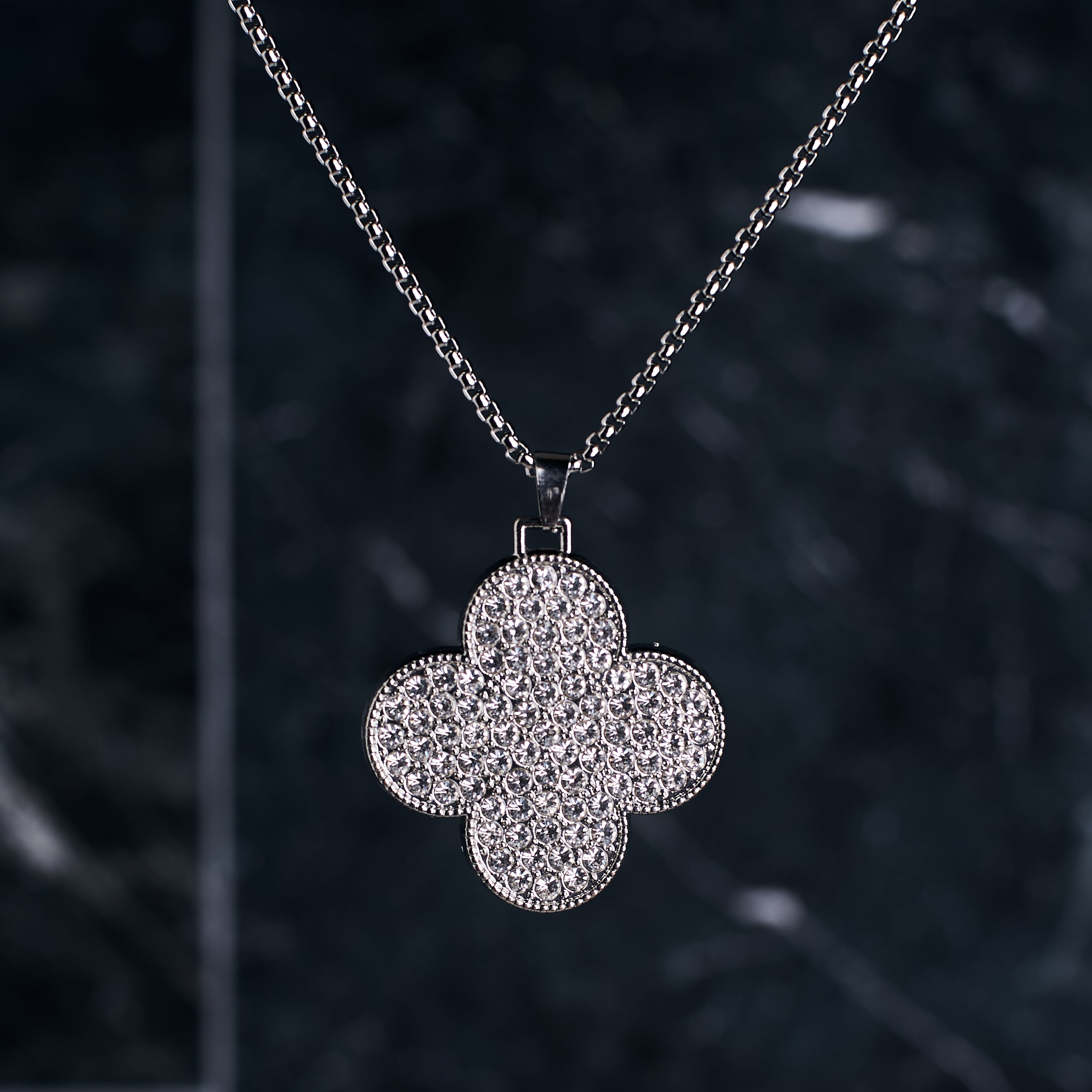 Salty Lucky Bloom Silver Chain