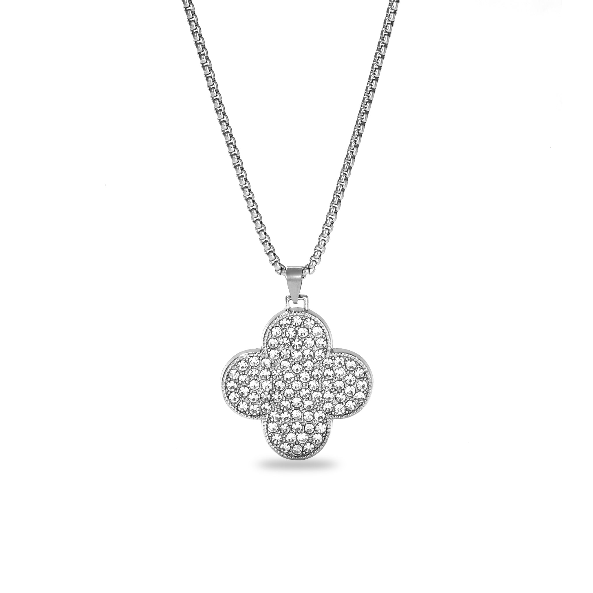 Salty Lucky Bloom Silver Chain
