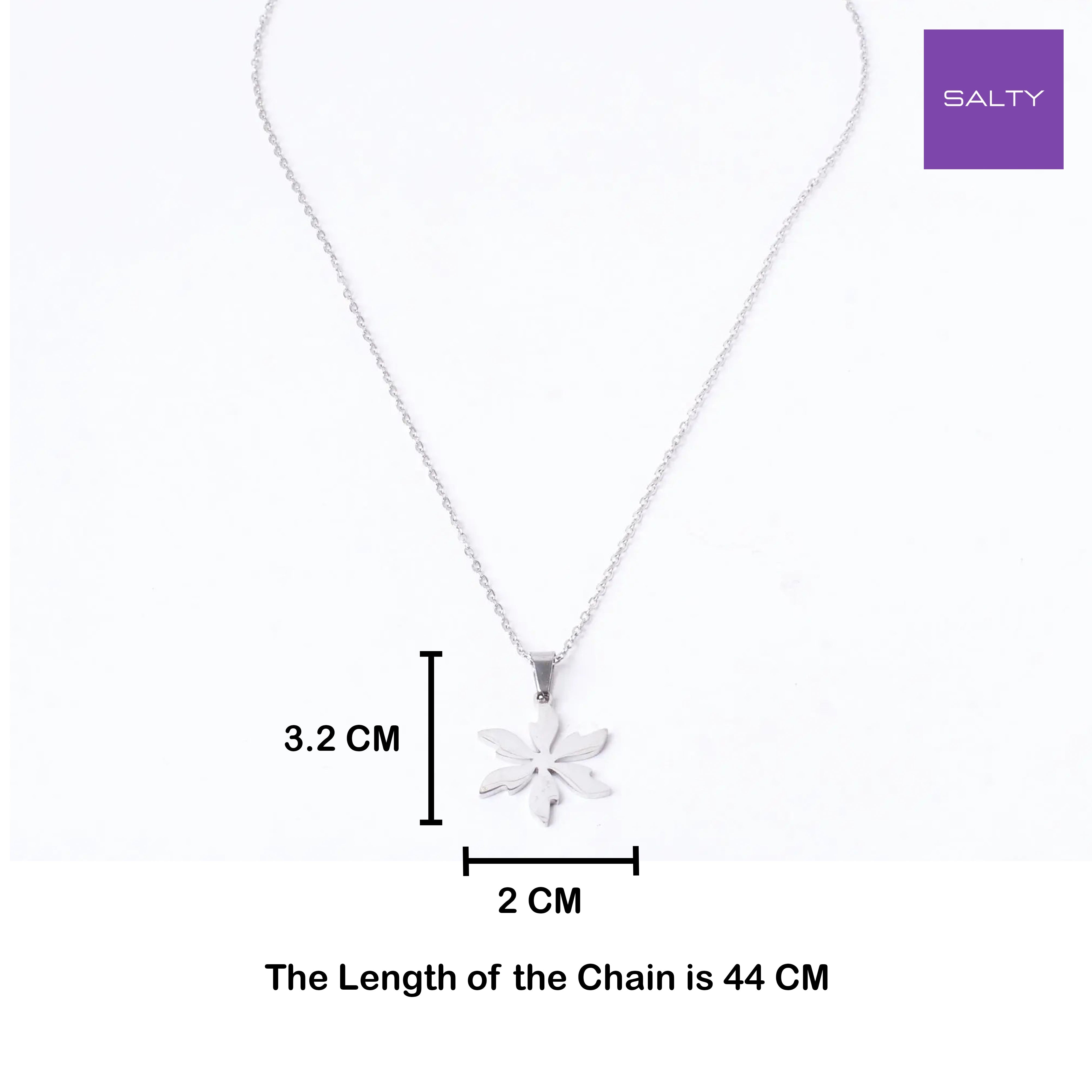 Salty Laurel Silver Chain