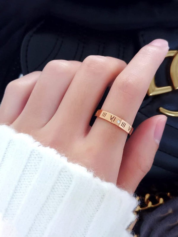 Salty Roman Angels Rose Gold Band