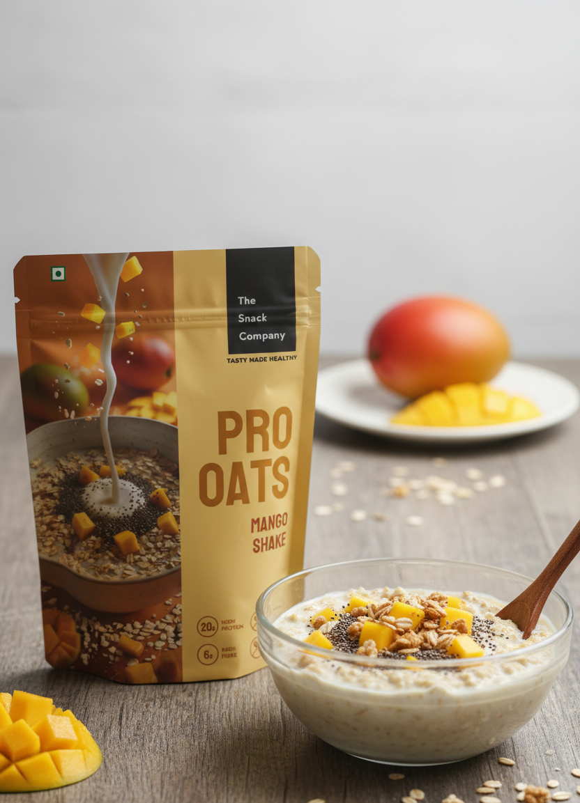 The Snack Company PRO OATS - Pack of 3 (60g)