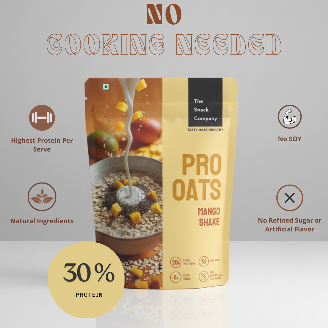 The Snack Company PRO OATS: Tropical Paradise Trio - Pack of 3 (60g)