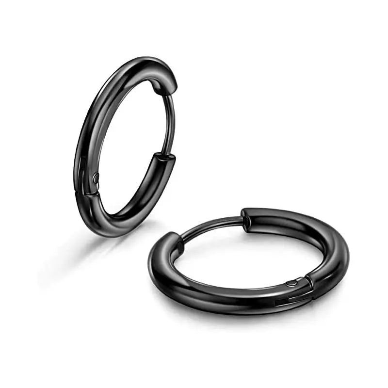 Salty Midas Black Earrings