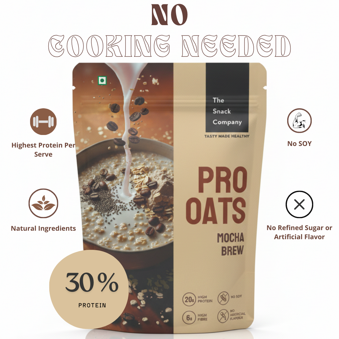 The Snack Company PRO OATS - Pack of 3 (60g)