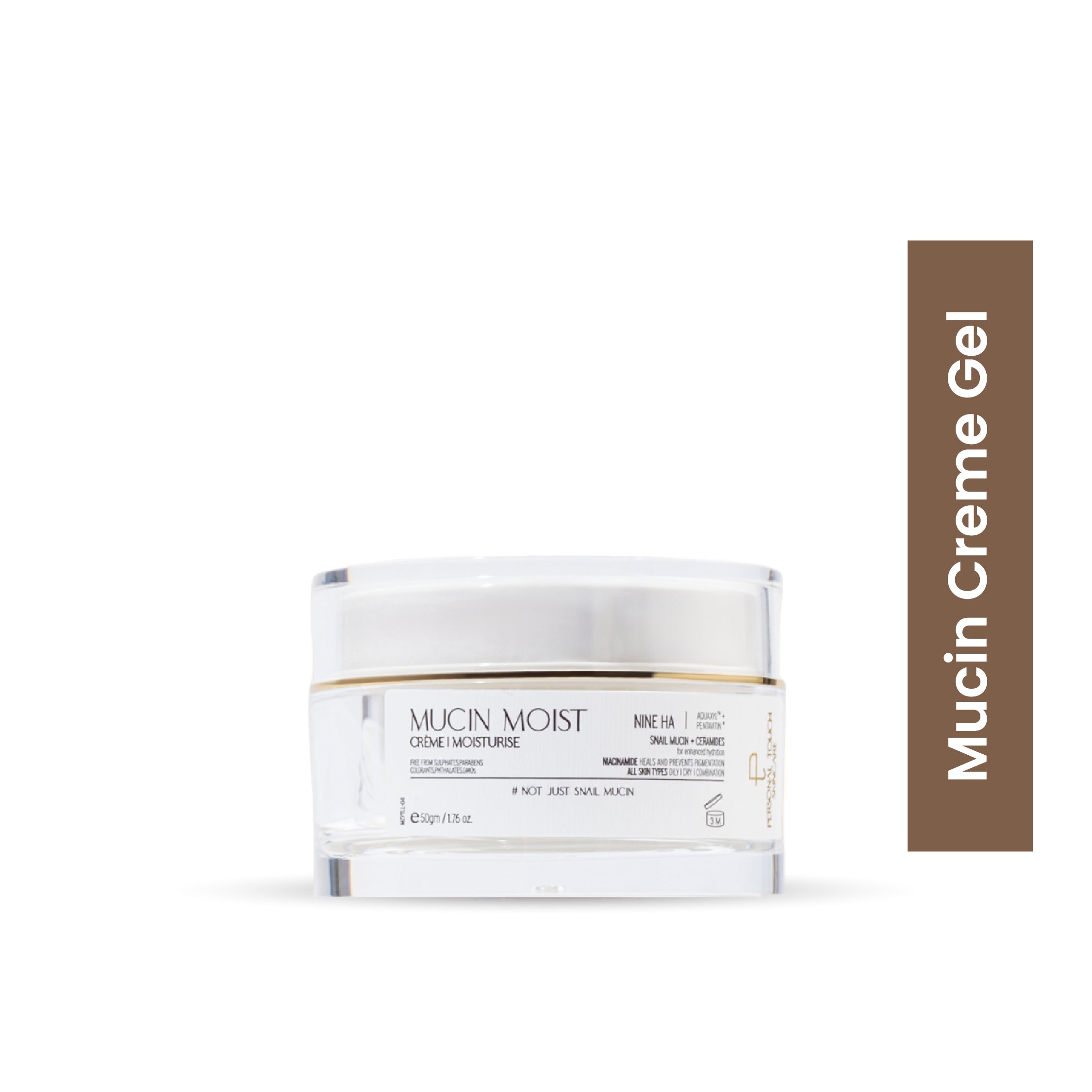 Personal Touch Mucin Creme - All In 1 Snail Mucin Creme Gel 50g