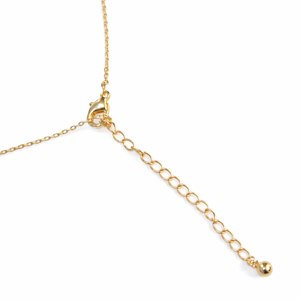 Salty Infinity Love Golden Crystal Necklace