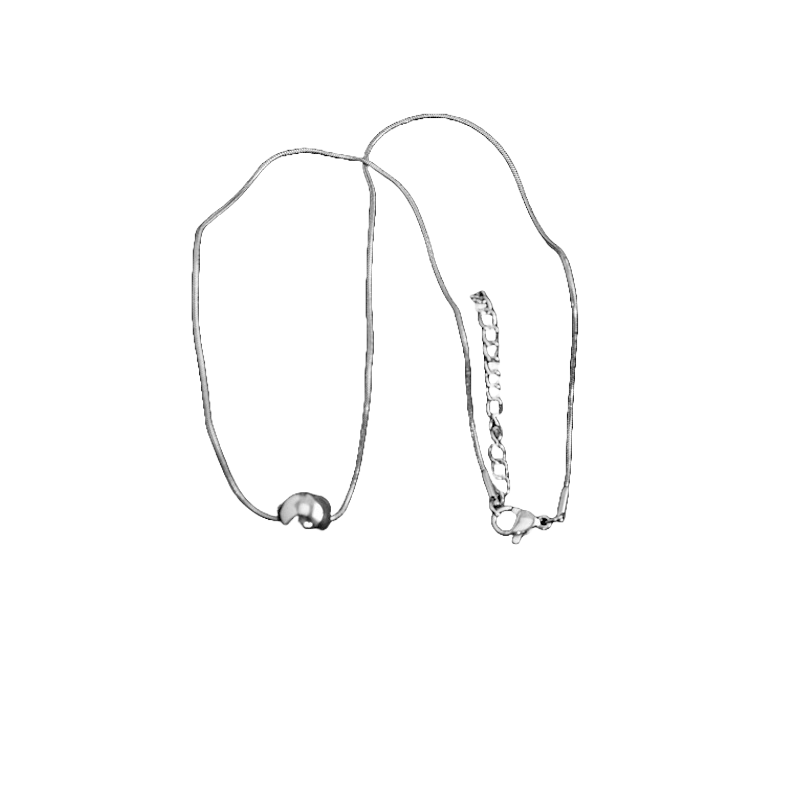 Salty Dream Ball Silver Necklace