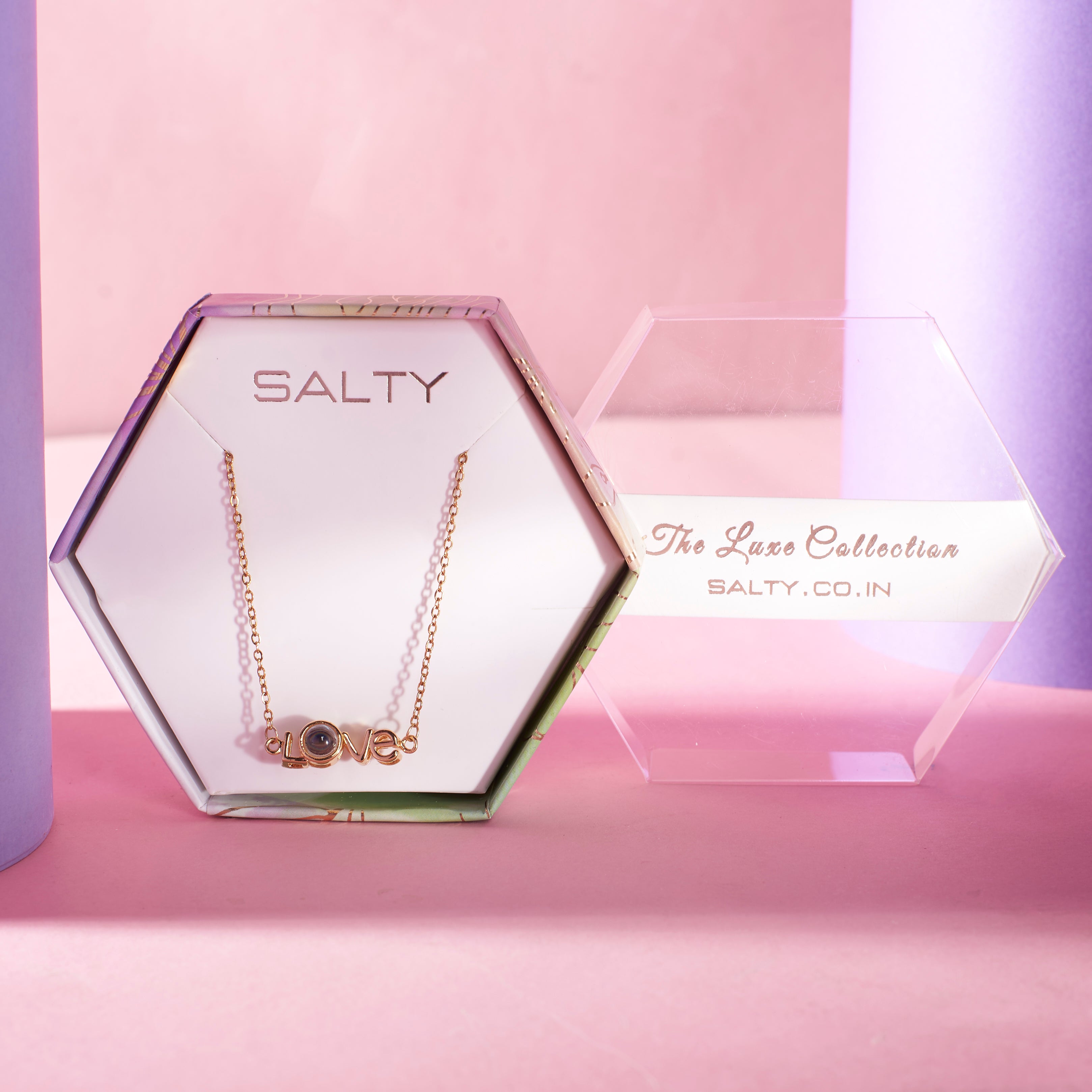 Salty Love Story Charm Necklace