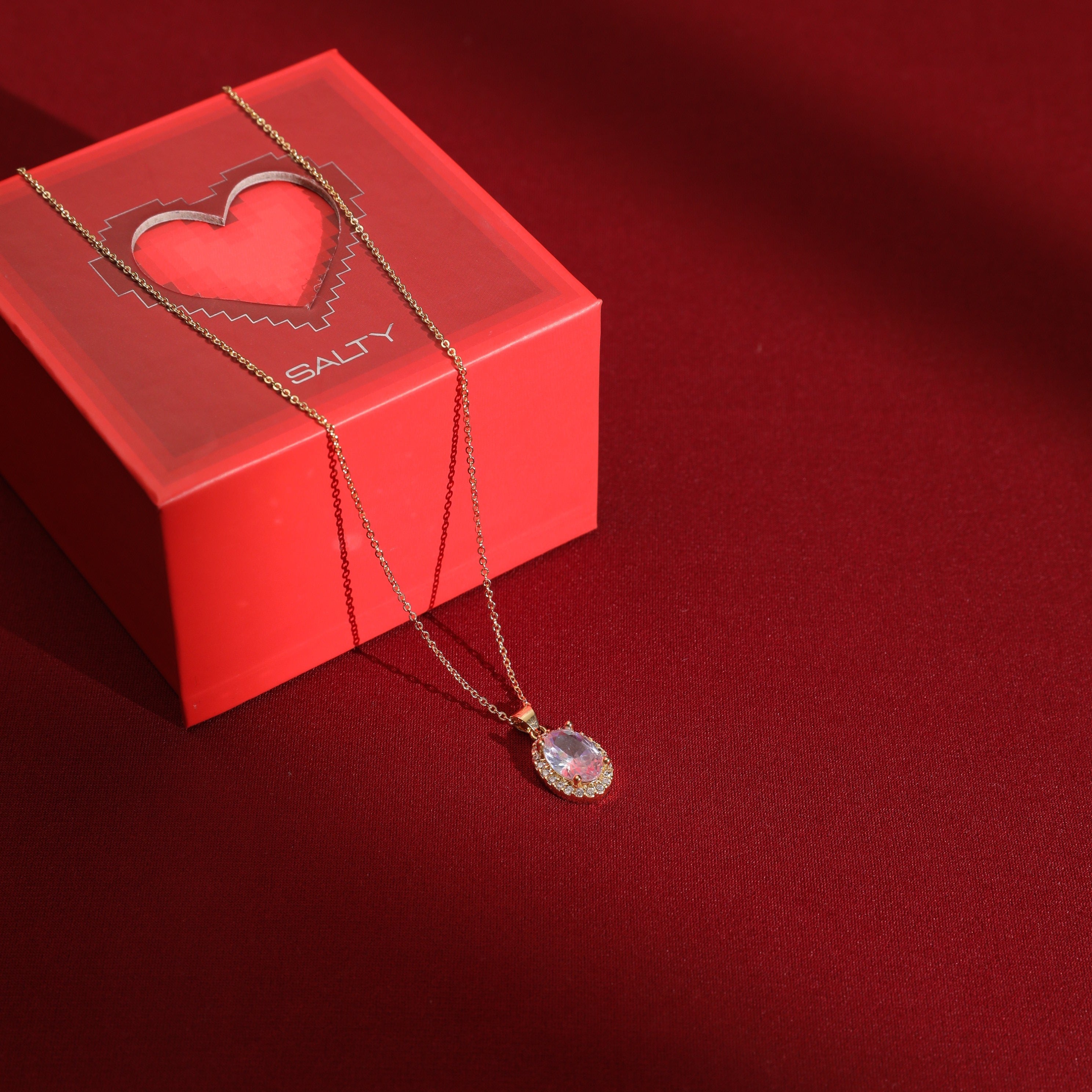 Salty Cupid's Gem Necklace