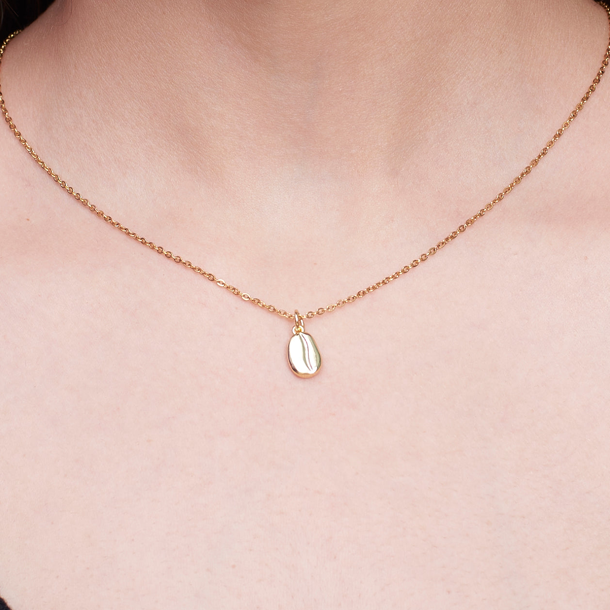 Salty Seashell Charm Necklace