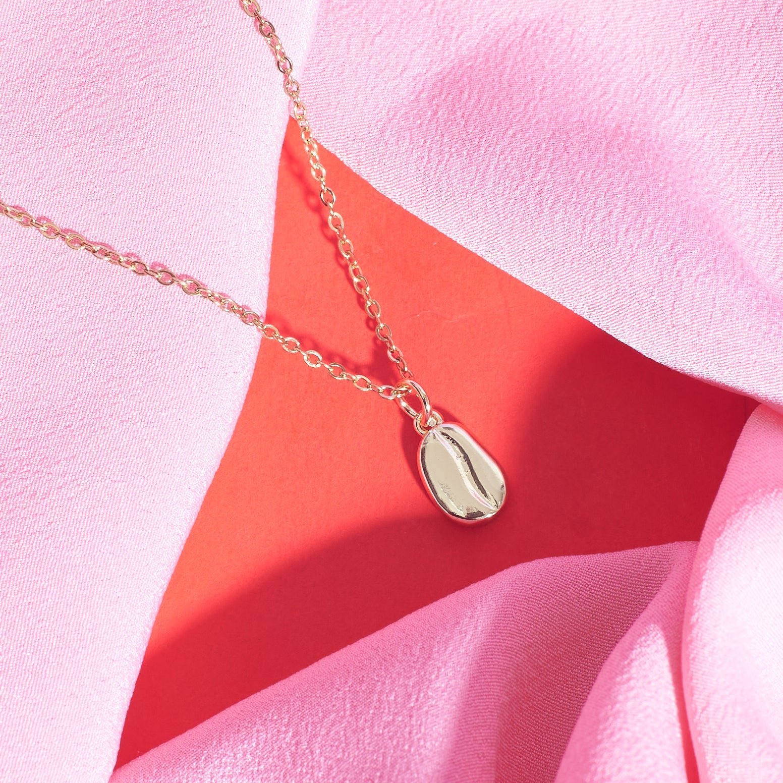 Salty Seashell Charm Necklace